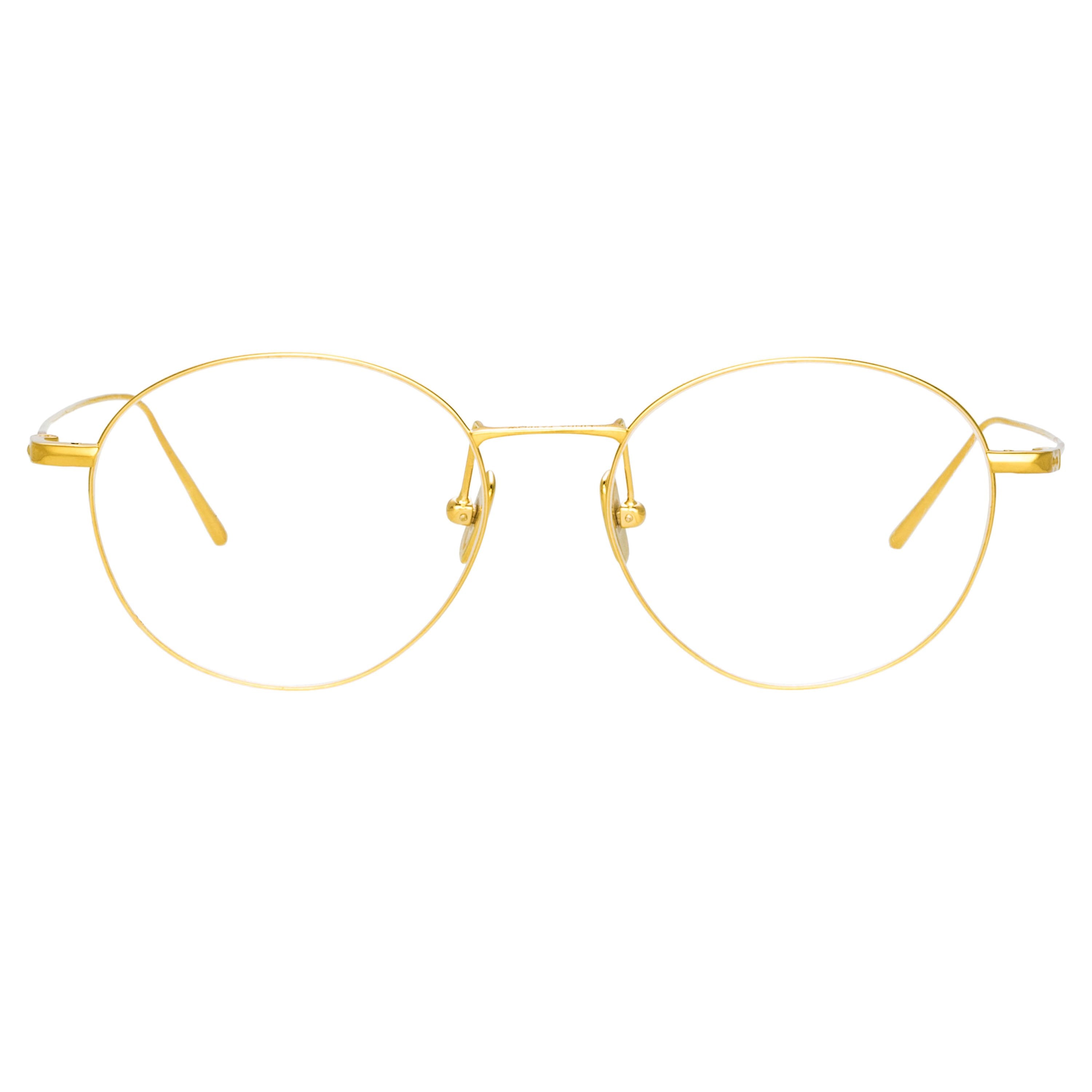 Color_LF33C1OPT - Mayne Oval Optical Frame in Yellow Gold