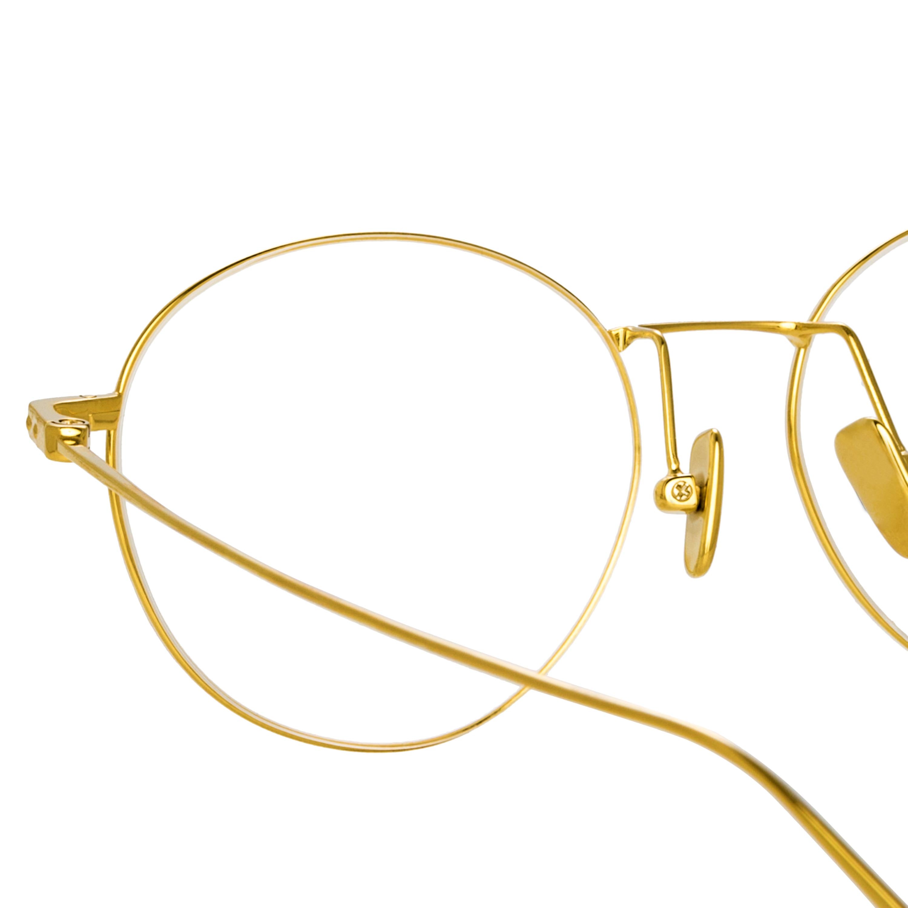 Color_LF33C1OPT - Mayne Oval Optical Frame in Yellow Gold