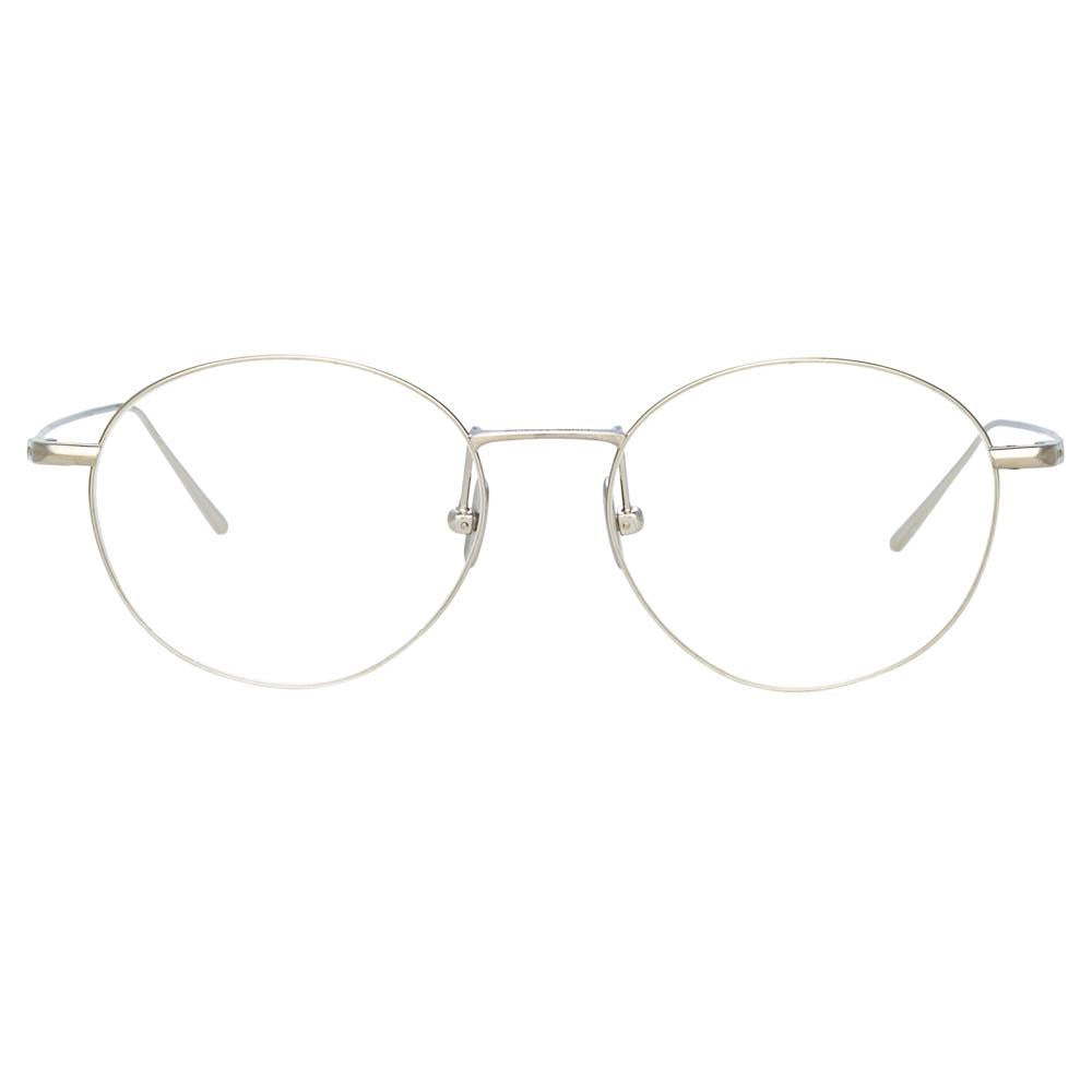 Color_LF33C2OPT - Mayne Oval Optical Frame in White Gold