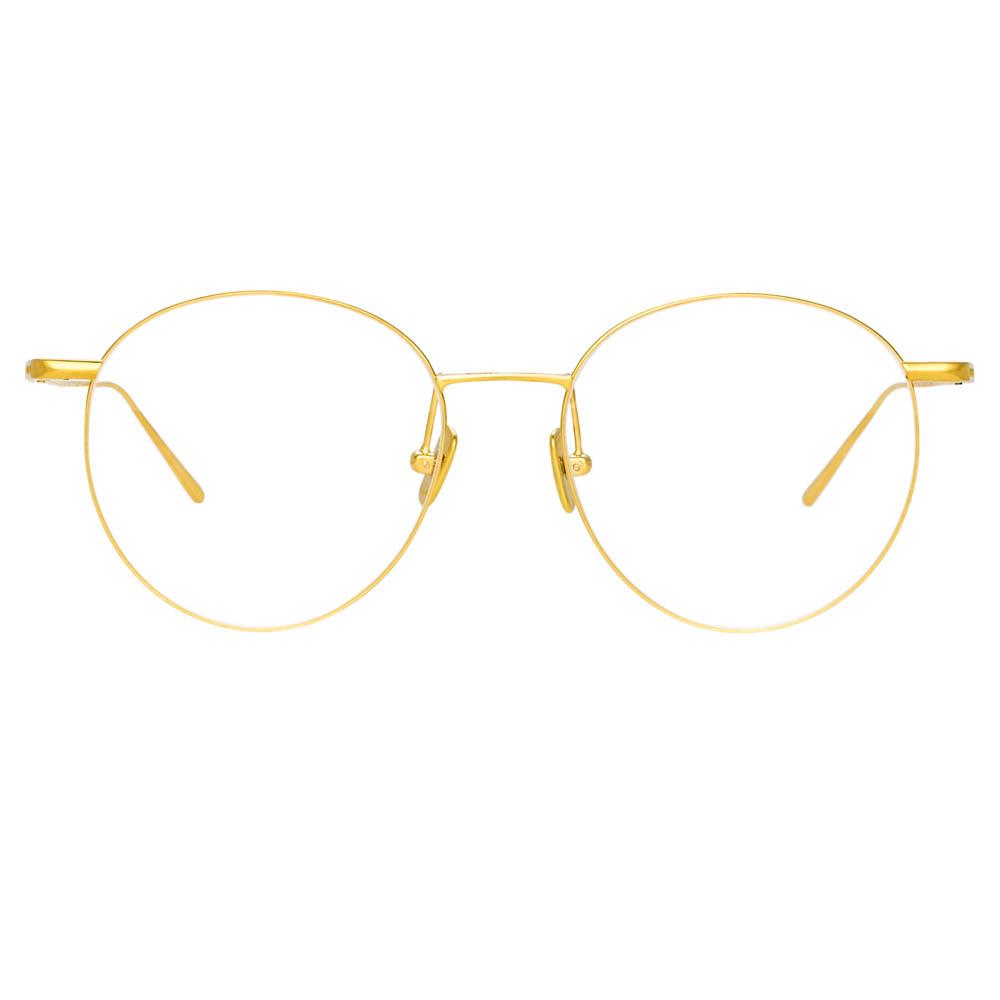 Color_LF34C1OPT - Foster Oval Optical Frame in Yellow Gold