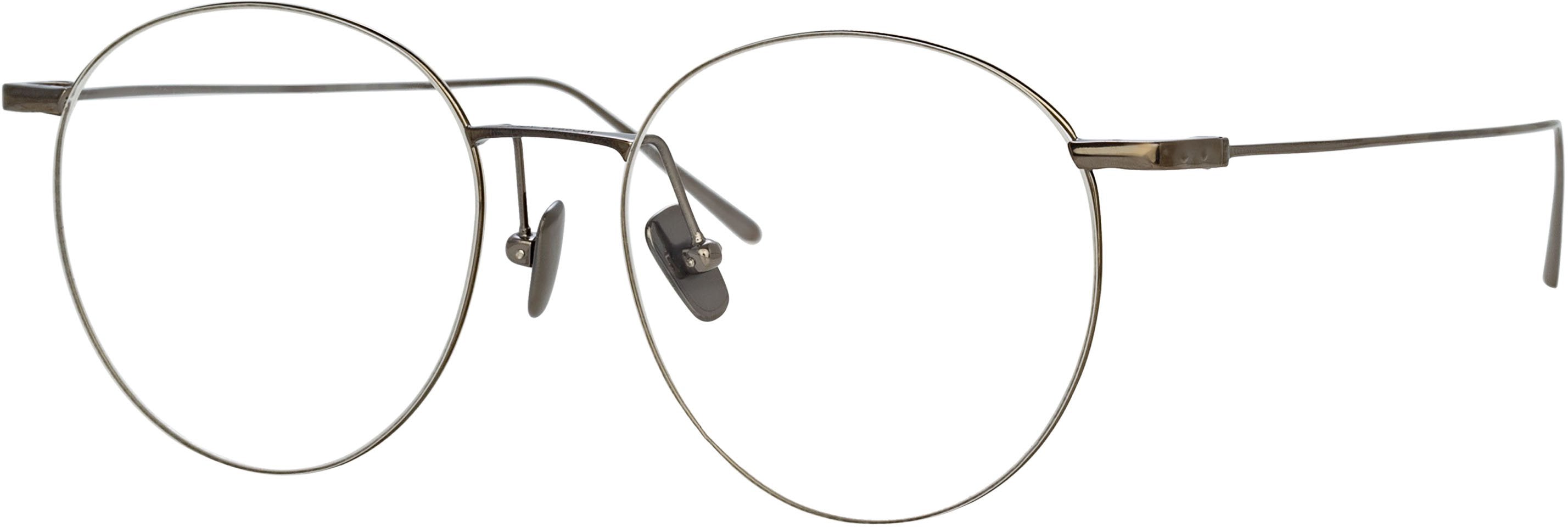 Color_LF34C4OPT - Foster Oval Optical Frame in Nickel