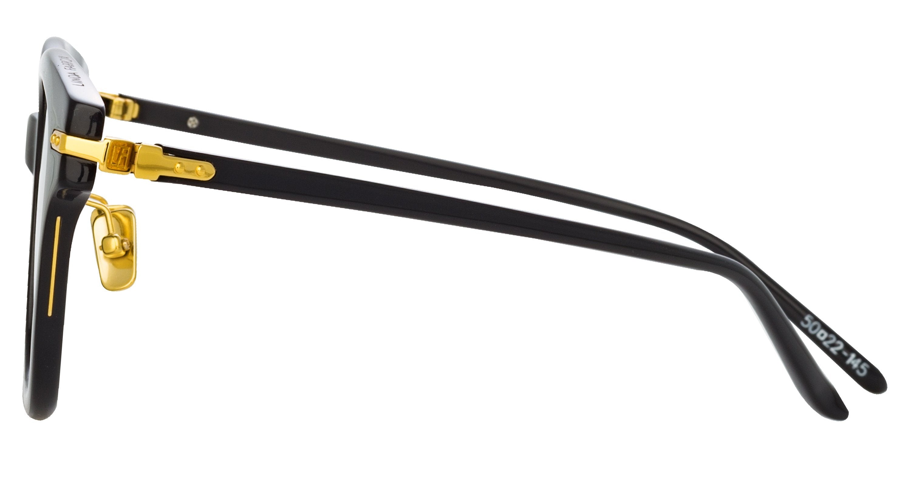 Color_LF42C1OPT - Atkins Optical D-Frame in Black and Clear