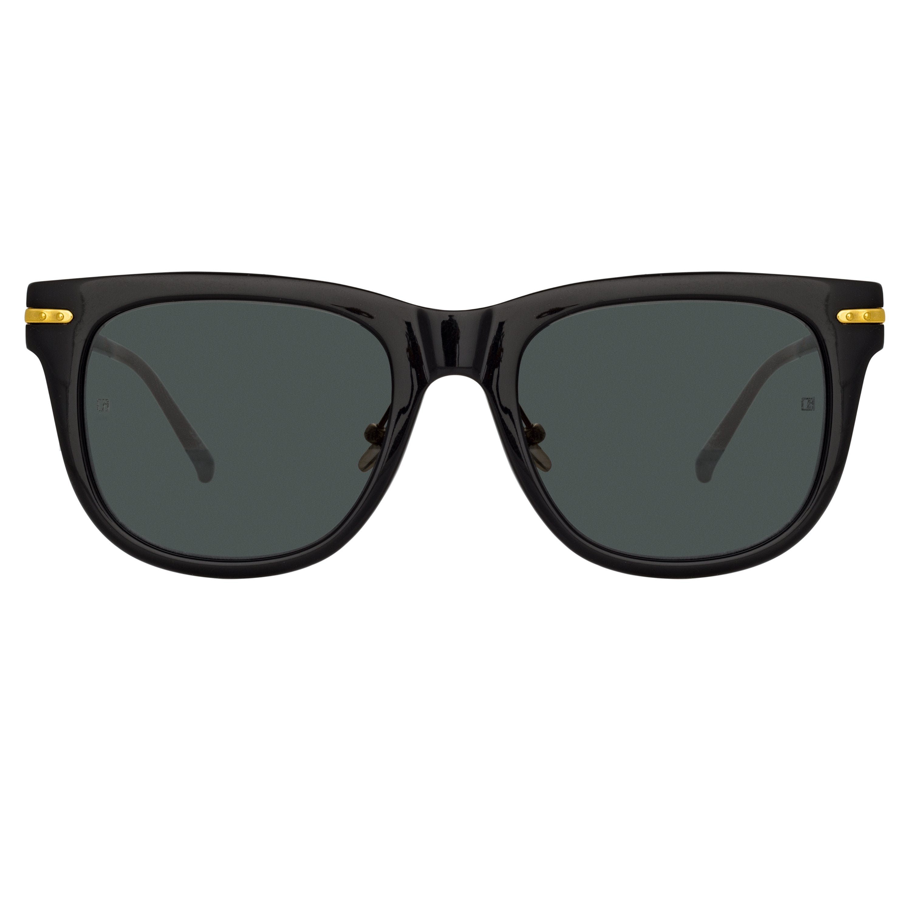 Color_LF43C4SUN - Chrysler D-Frame Sunglasses in Black