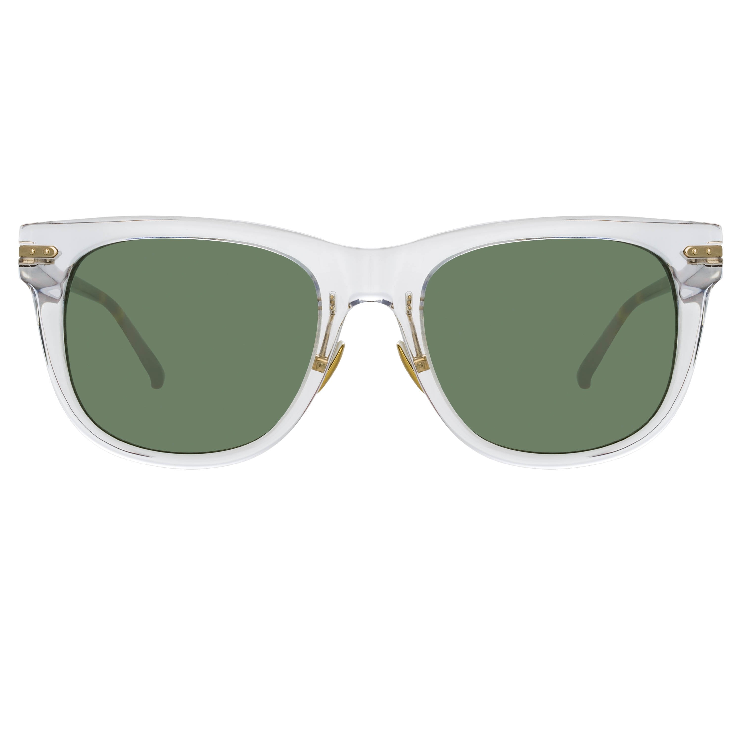 Color_LF43C6SUN - Chrysler D-Frame Sunglasses in Clear