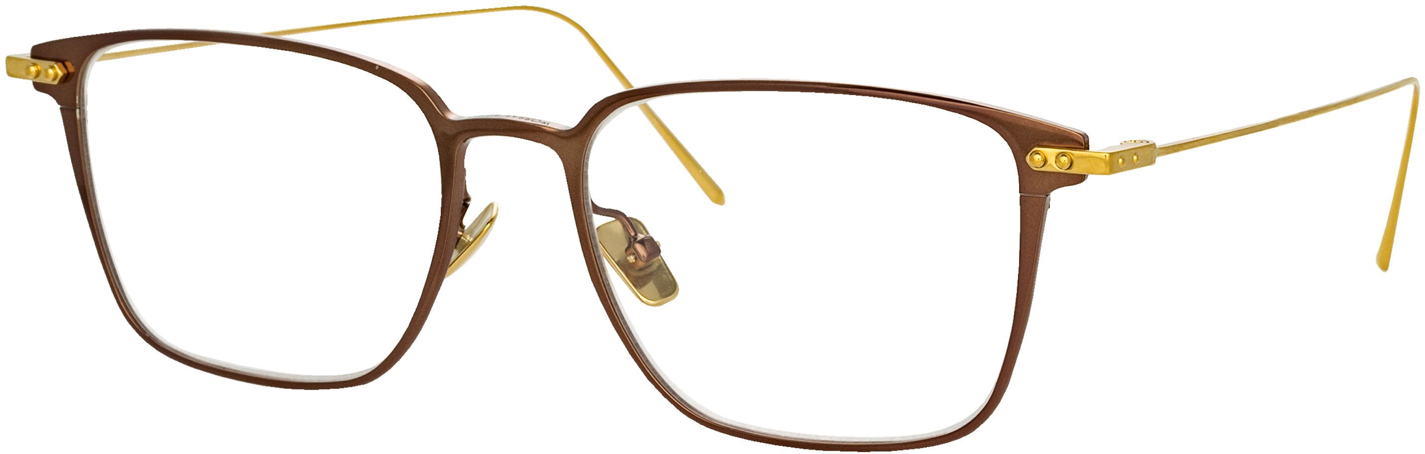 Color_LF46C3OPT - Willis Rectangular Optical Frame in Brown