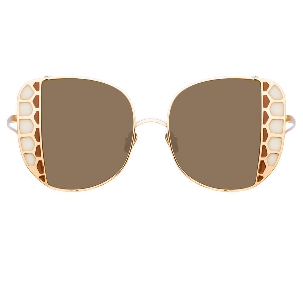 Color_LFL1003C5SUN - Amelia Oversized Sunglasses in Rose Gold
