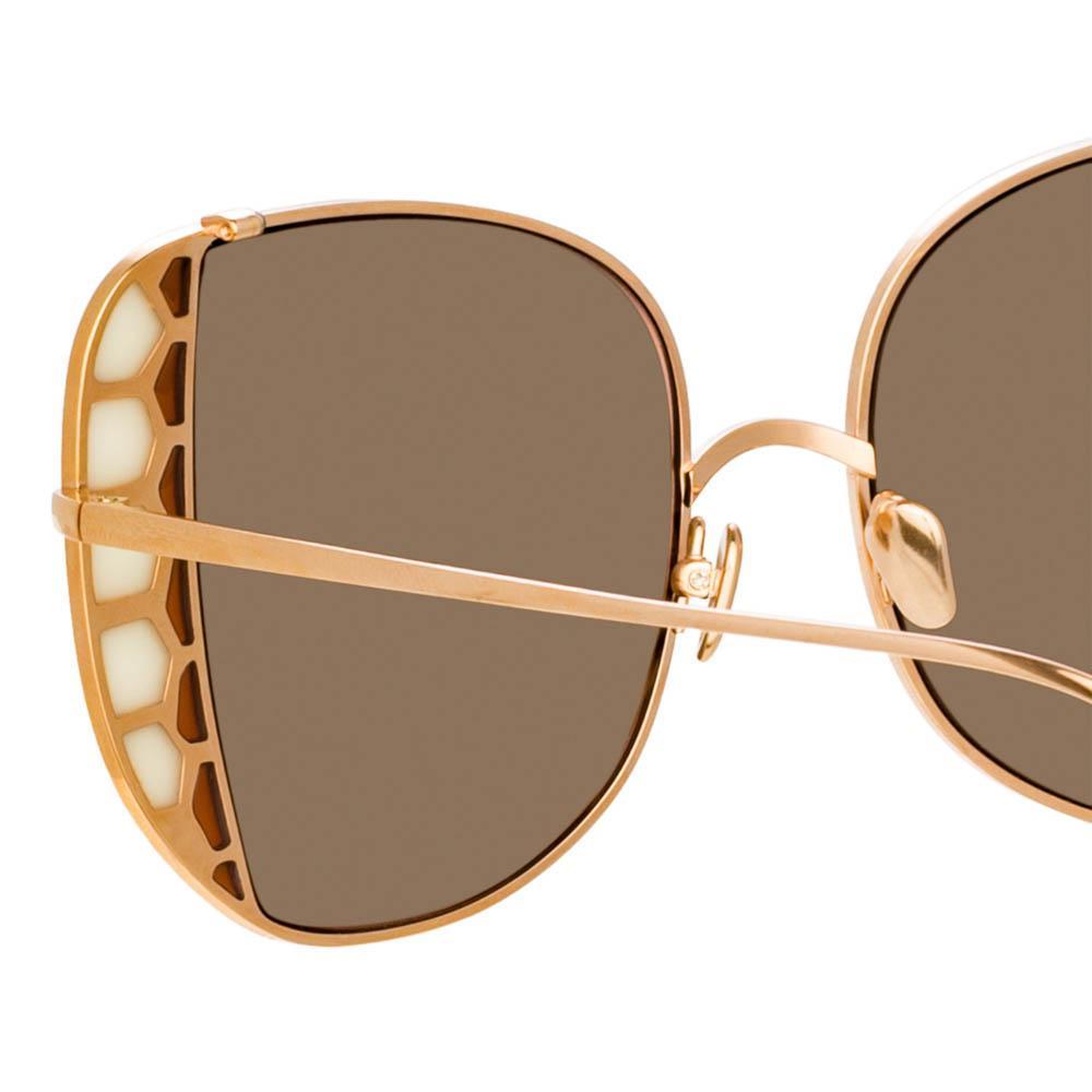 Color_LFL1003C6SUN - Amelia Oversized Sunglasses in Rose Gold