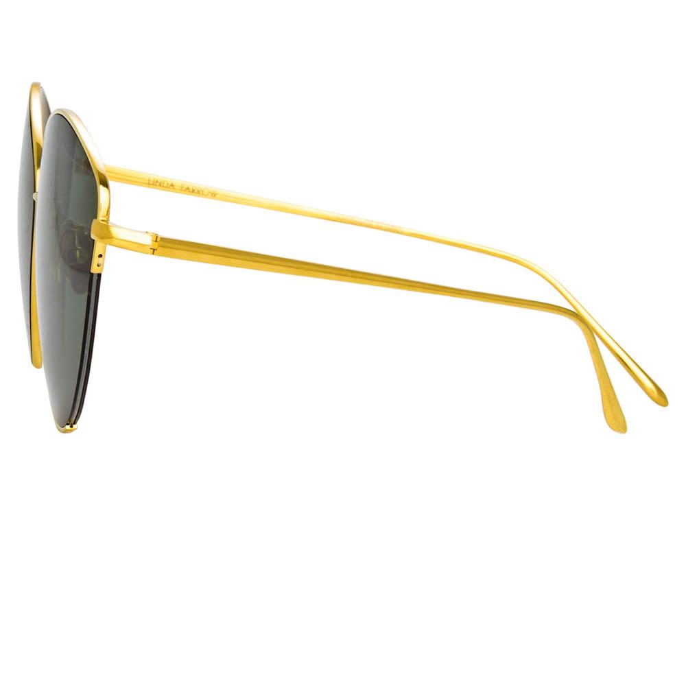 Color_LFL1008C4SUN - Ella Cat Eye Sunglasses in Yellow Gold