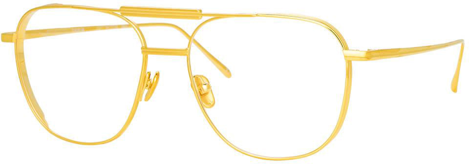 Color_LFL1014C5OPT - Wilder Aviator Optical Frame in Yellow Gold