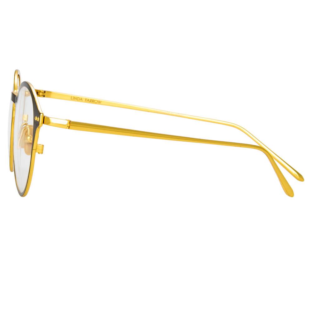 Color_LFL1017C1OPT - Lee Oval Optical Frame in Black