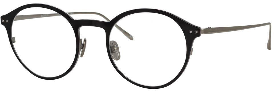 Color_LFL1017C2OPT - Lee Oval Optical Frame in Black
