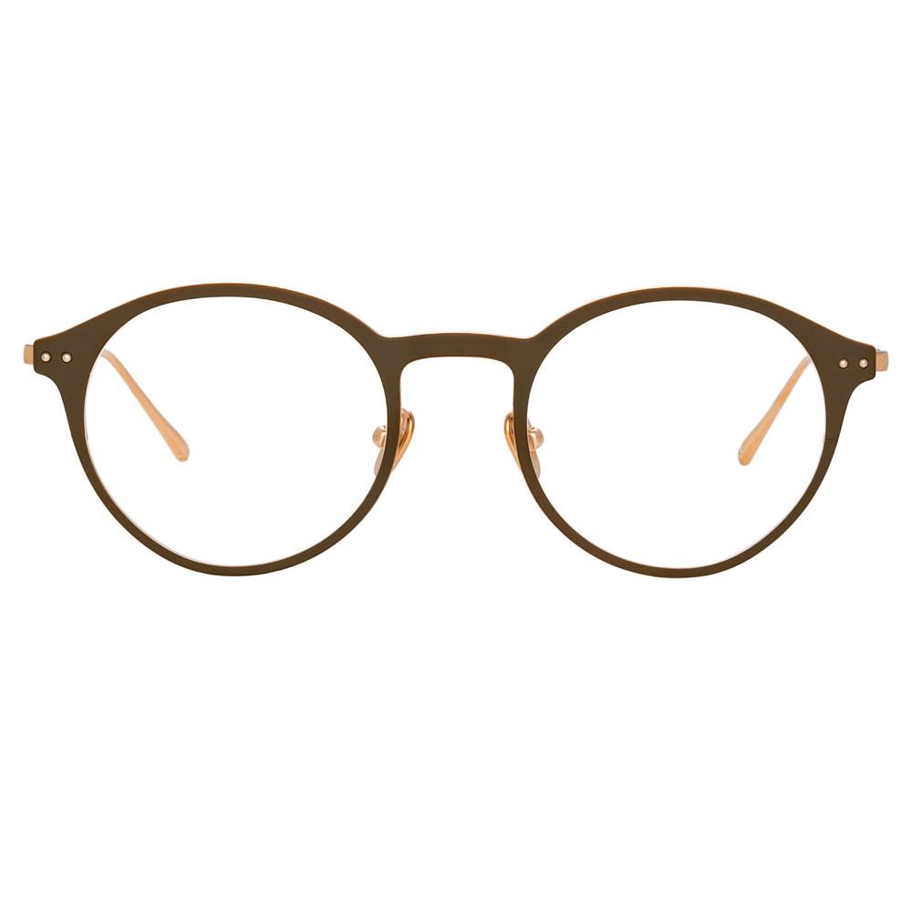 Color_LFL1017C4OPT - Lee Oval Optical Frame in Brown