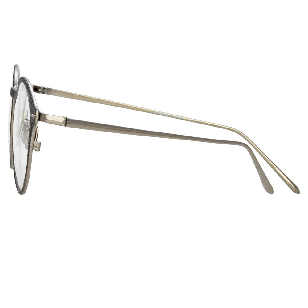 Color_LFL1017C5OPT - Lee Oval Optical Frame in Grey