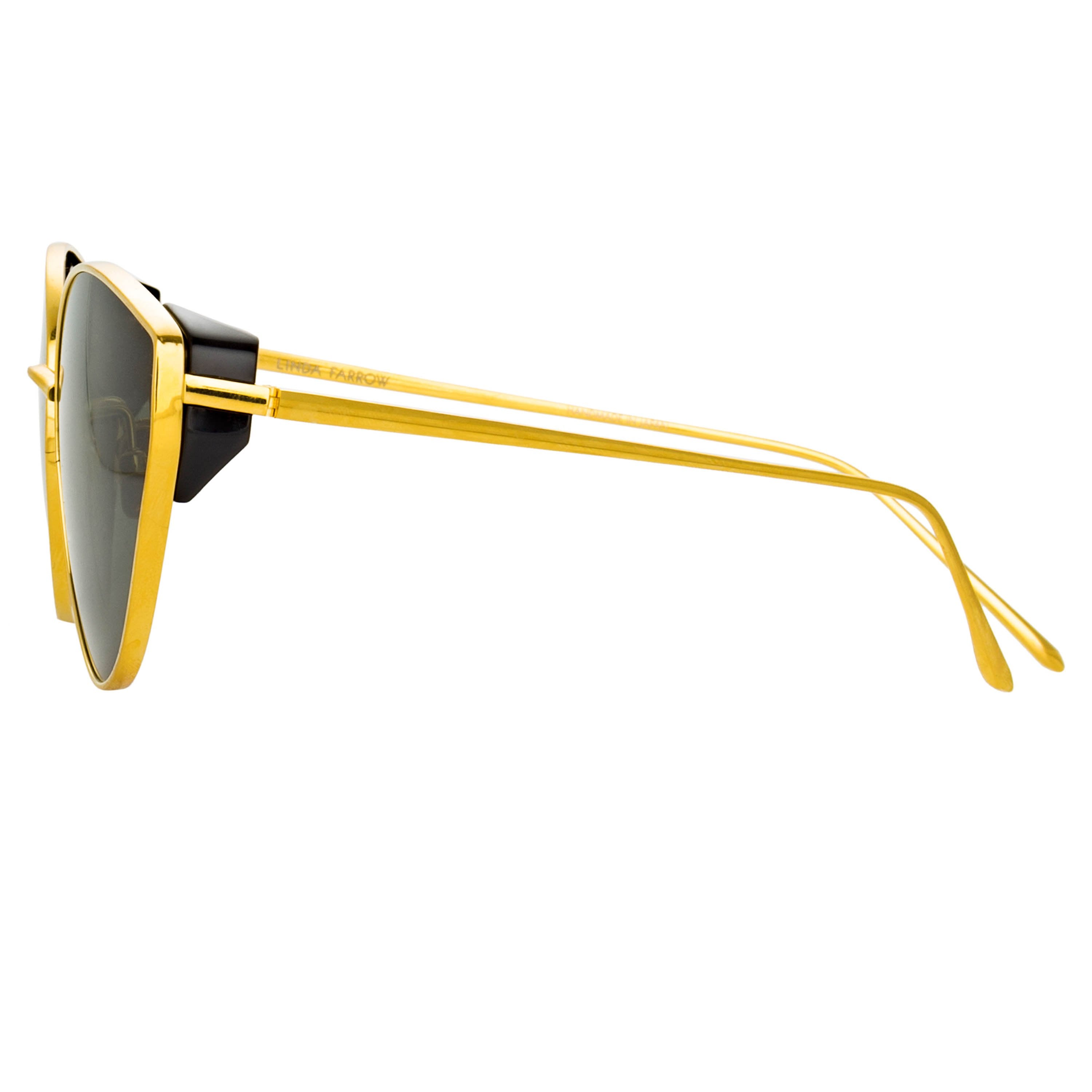Color_LFL1029C1SUN - Liv Cat Eye Sunglasses in Yellow Gold and Grey