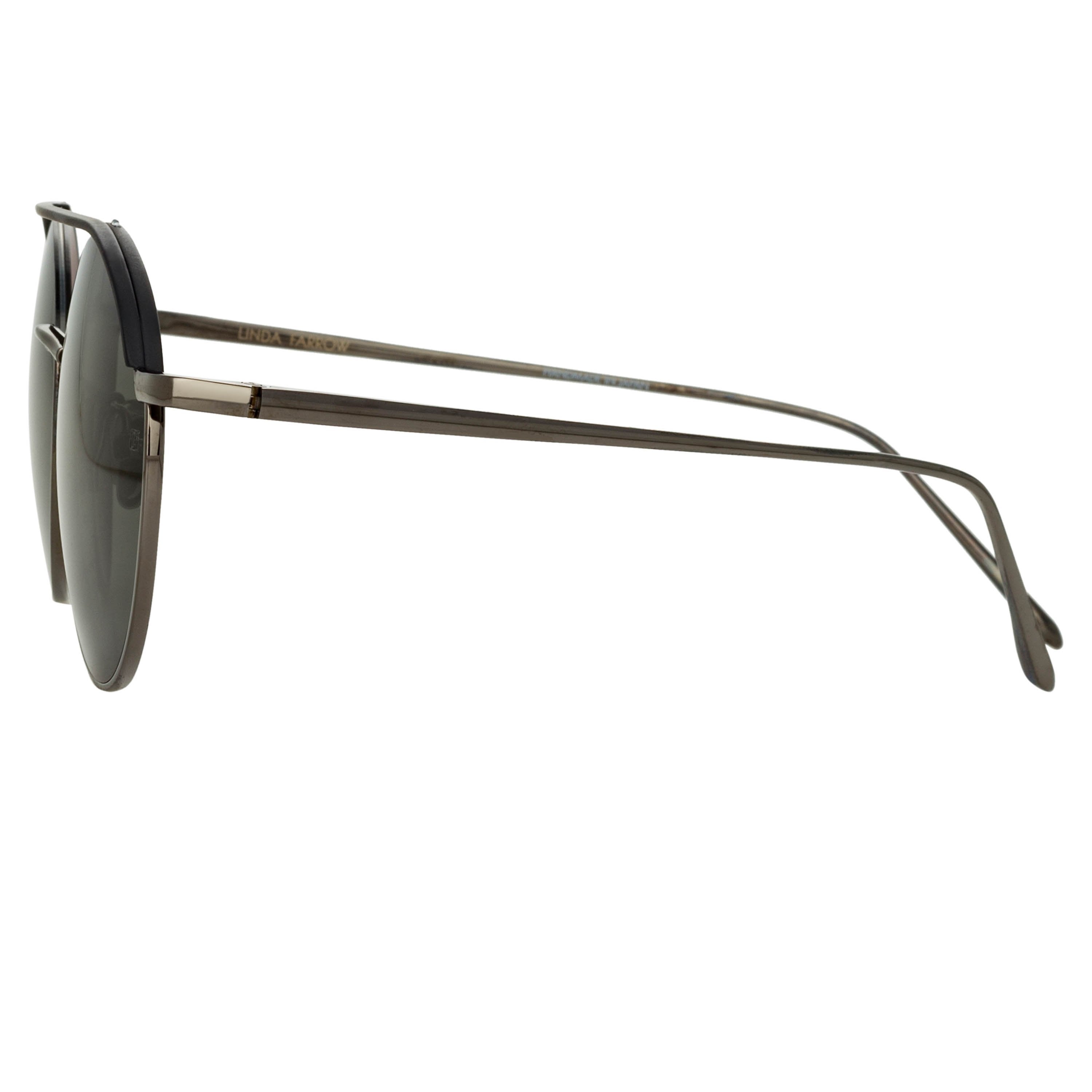 Color_LFL1031C2SUN - Dustin Round Sunglasses in Black and Nickel