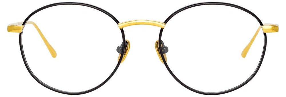 Color_LFL1034C1OPT - Hoffman Oval Optical Frame in Black