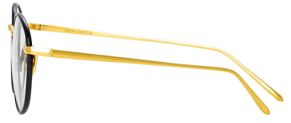 Color_LFL1034C1OPT - Hoffman Oval Optical Frame in Black