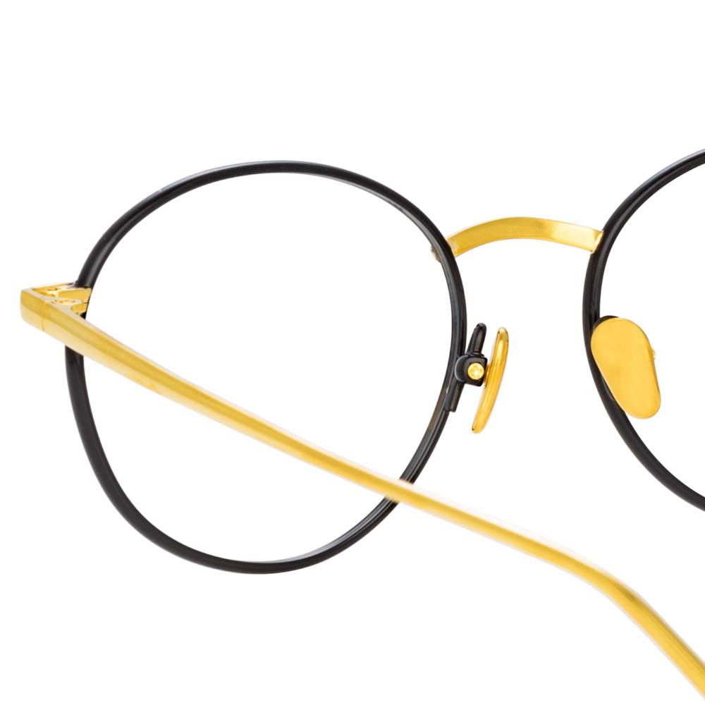 Color_LFL1034C1OPT - Hoffman Oval Optical Frame in Black