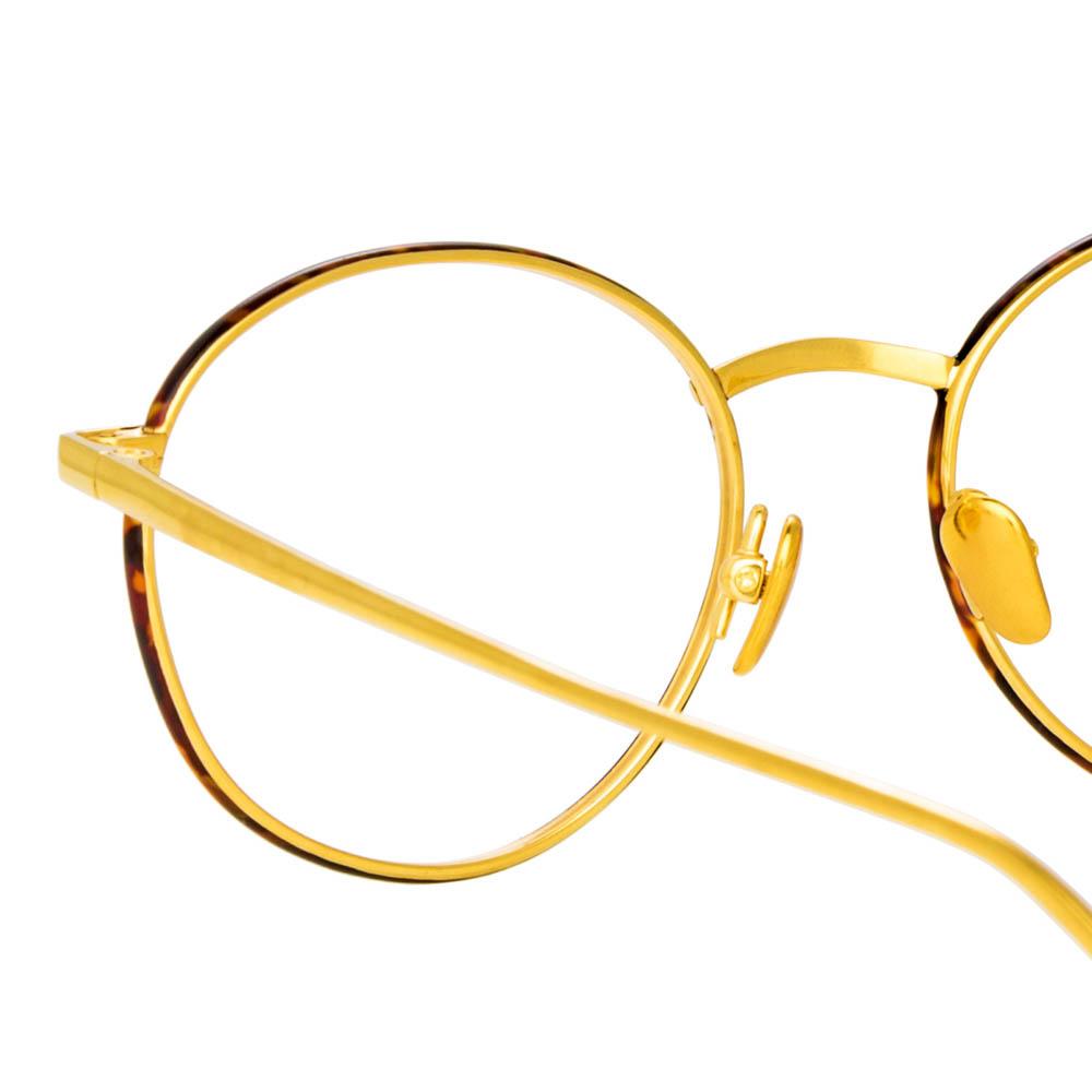 Color_LFL1034C3OPT - Hoffman Oval Optical Frame in Tortoiseshell