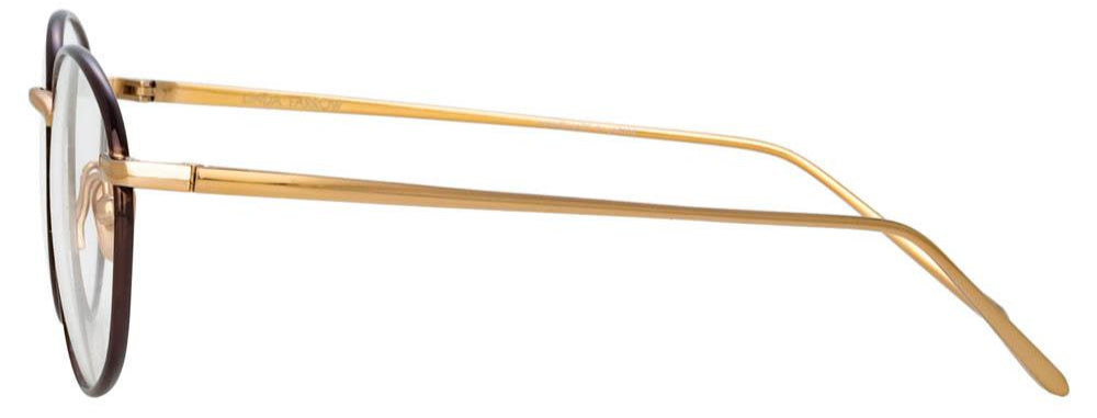 Color_LFL1034C4OPT - Hoffman Oval Optical Frame in Brown