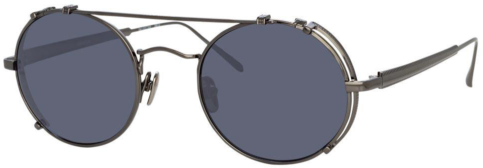 Color_LFL1038C6SUN - Jimi Oval Sunglasses in Nickel