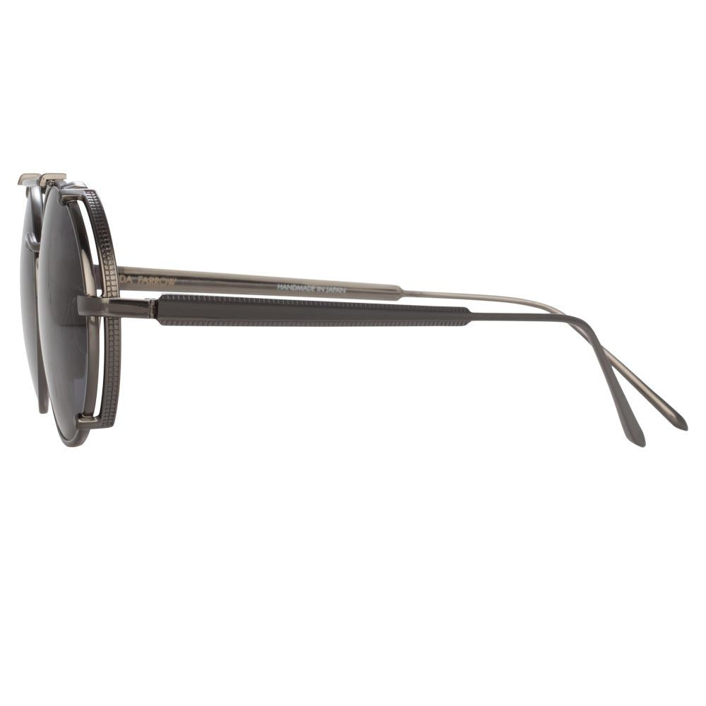 Color_LFL1038C6SUN - Jimi Oval Sunglasses in Nickel