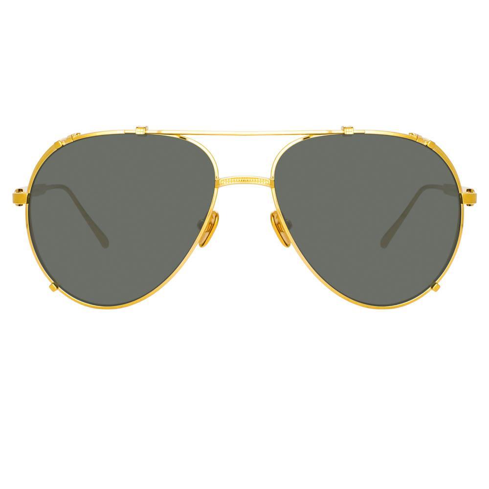 Color_LFL1039C2SUN - Newman Aviator Sunglasses in Yellow Gold
