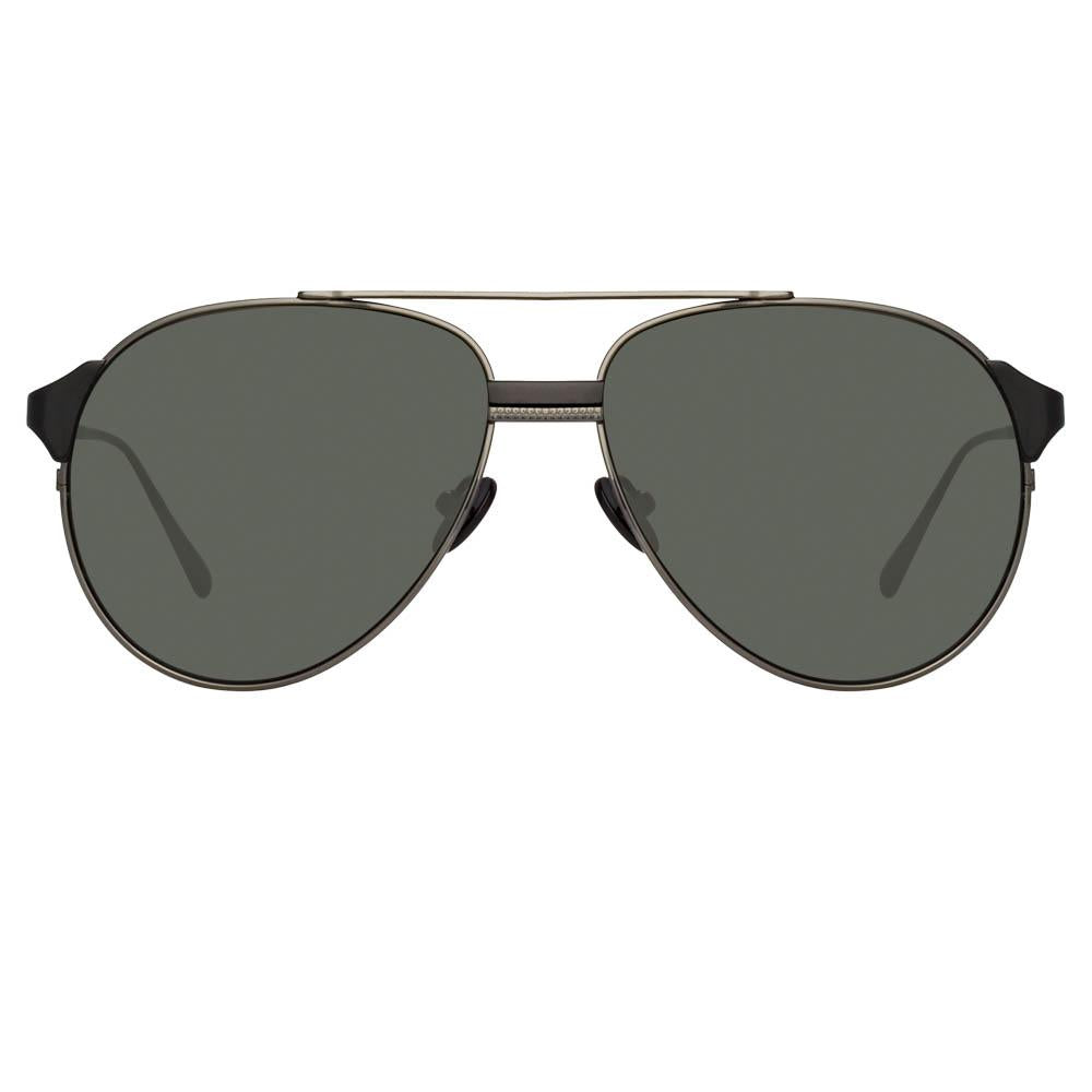 Color_LFL1041C3SUN - Brooks Aviator Sunglasses in Nickel