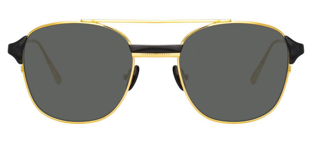 Color_LFL1042C1SUN - Reed Square Sunglasses in Yellow Gold