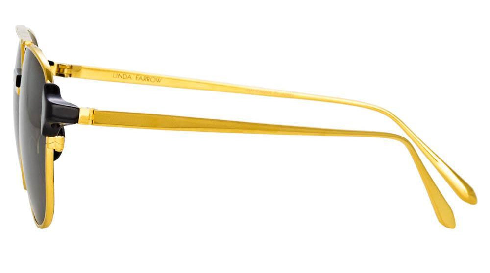 Color_LFL1042C1SUN - Reed Square Sunglasses in Yellow Gold