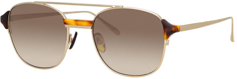 Color_LFL1042C6SUN - Reed Square Sunglasses in Yellow Gold