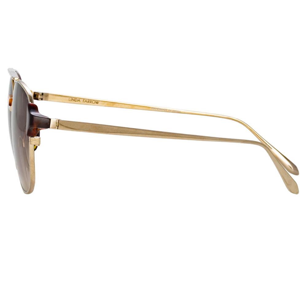 Color_LFL1042C6SUN - Reed Square Sunglasses in Yellow Gold