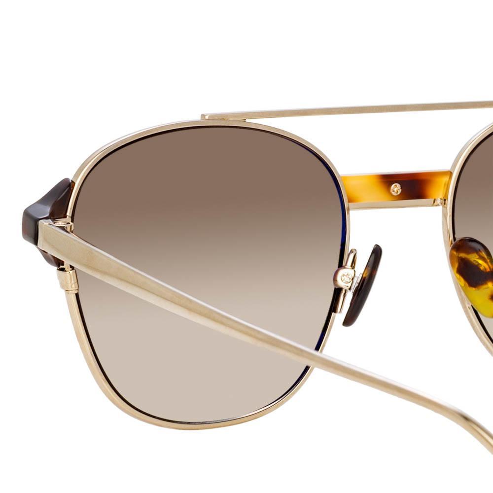Color_LFL1042C6SUN - Reed Square Sunglasses in Yellow Gold