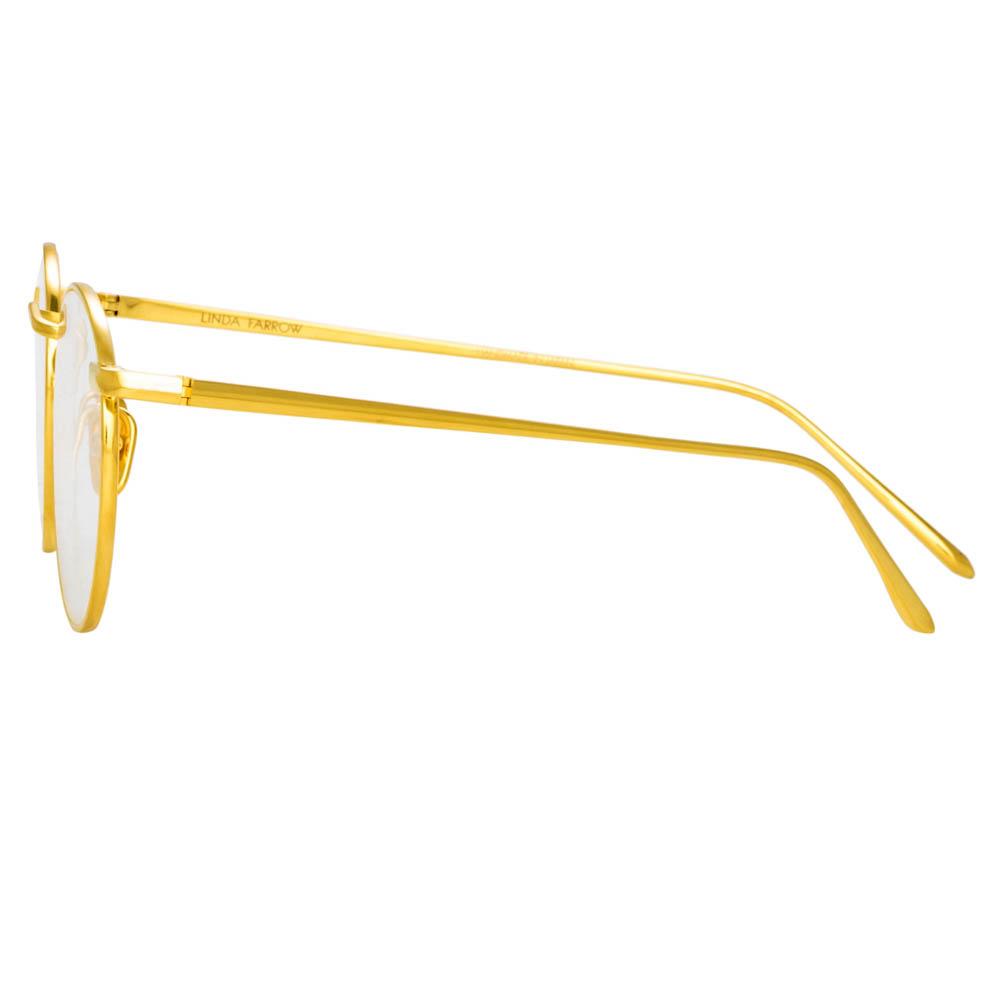 Color_LFL1044C1OPT - Bronson Oval Optical Frame in Yellow Gold