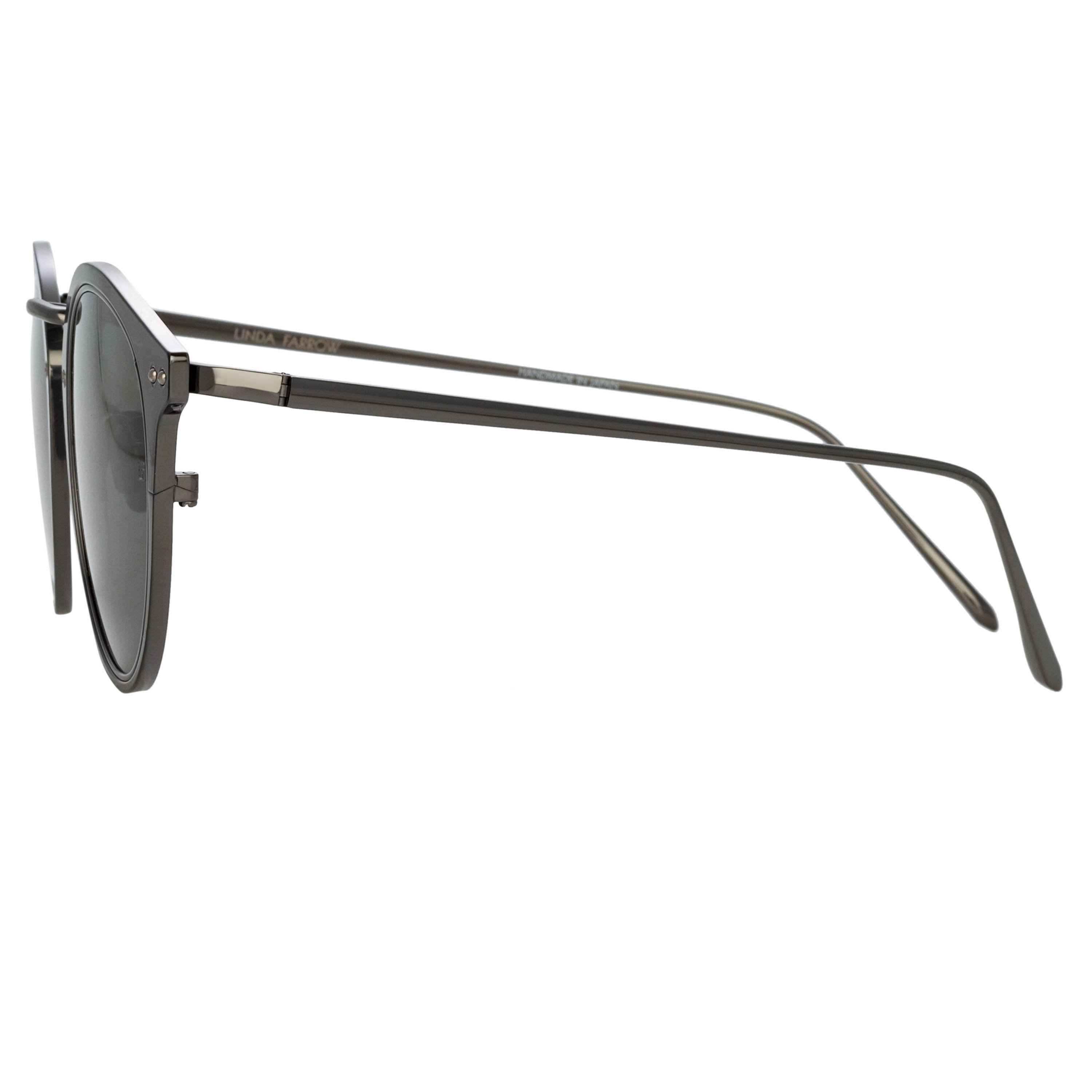 Color_LFL1051C2SUN - Cooper Oval Sunglasses in Nickel and Grey