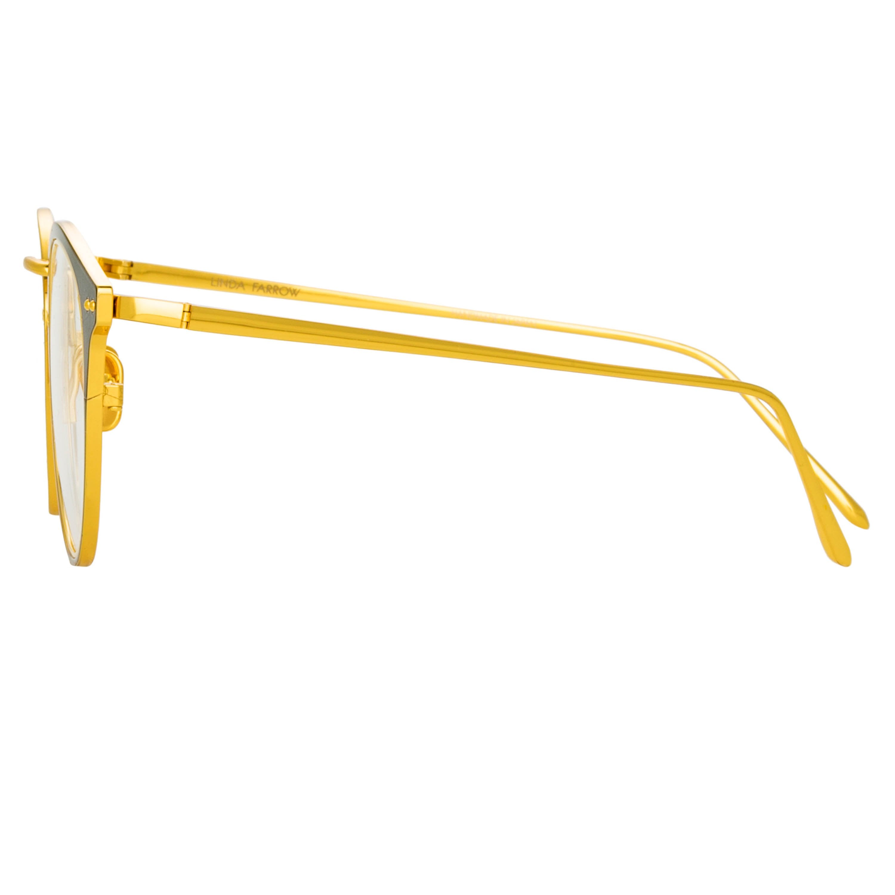 Color_LFL1051C4OPT - Cooper Oval Optical Frame in Black and Yellow Gold