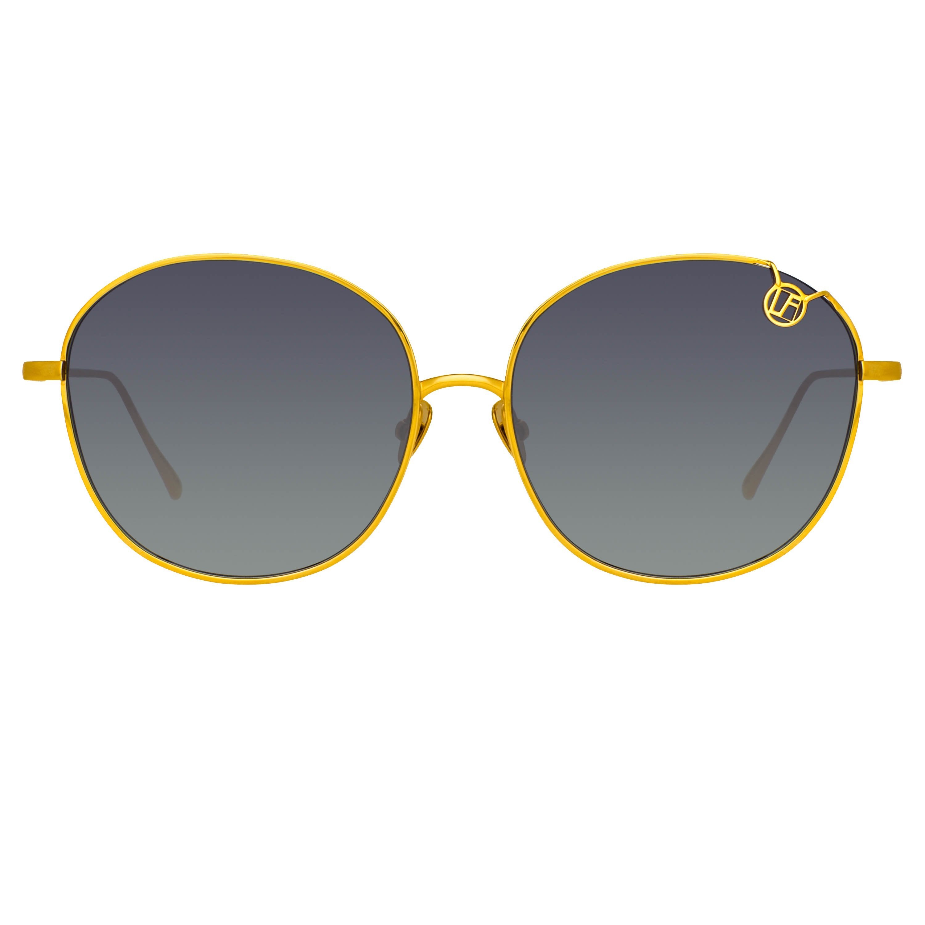 Color_LFL1054C1SUN - Hannah Cat Eye Sunglasses in Yellow Gold and Grey