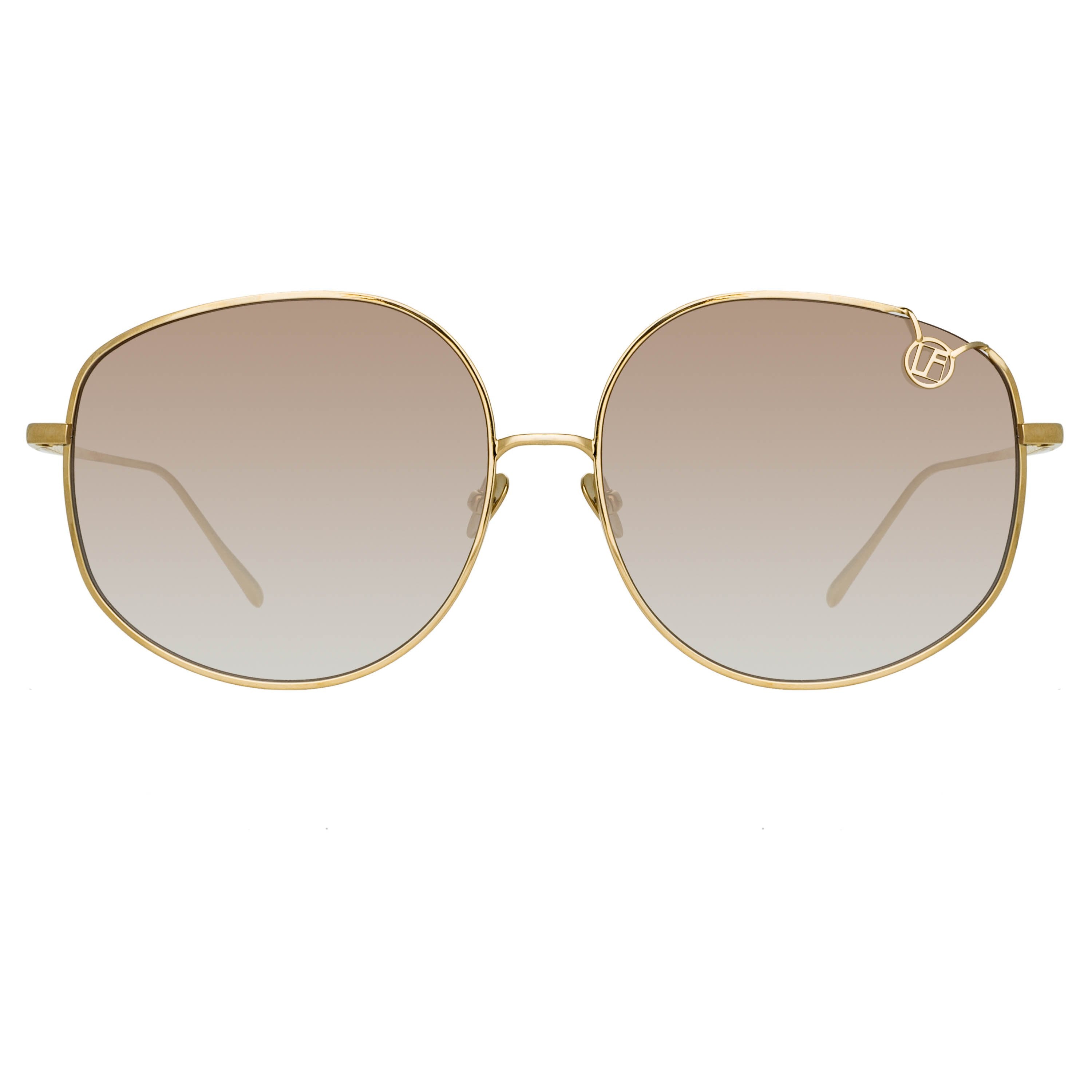 Color_LFL1056C1SUN - Marisa Oversized Sunglasses in Yellow Gold