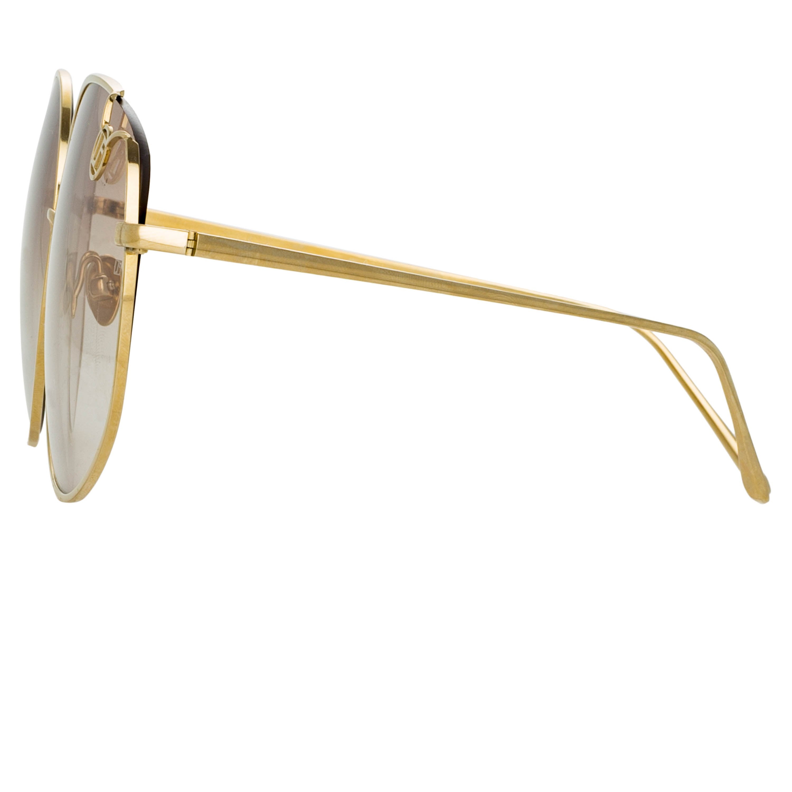 Color_LFL1056C1SUN - Marisa Oversized Sunglasses in Yellow Gold