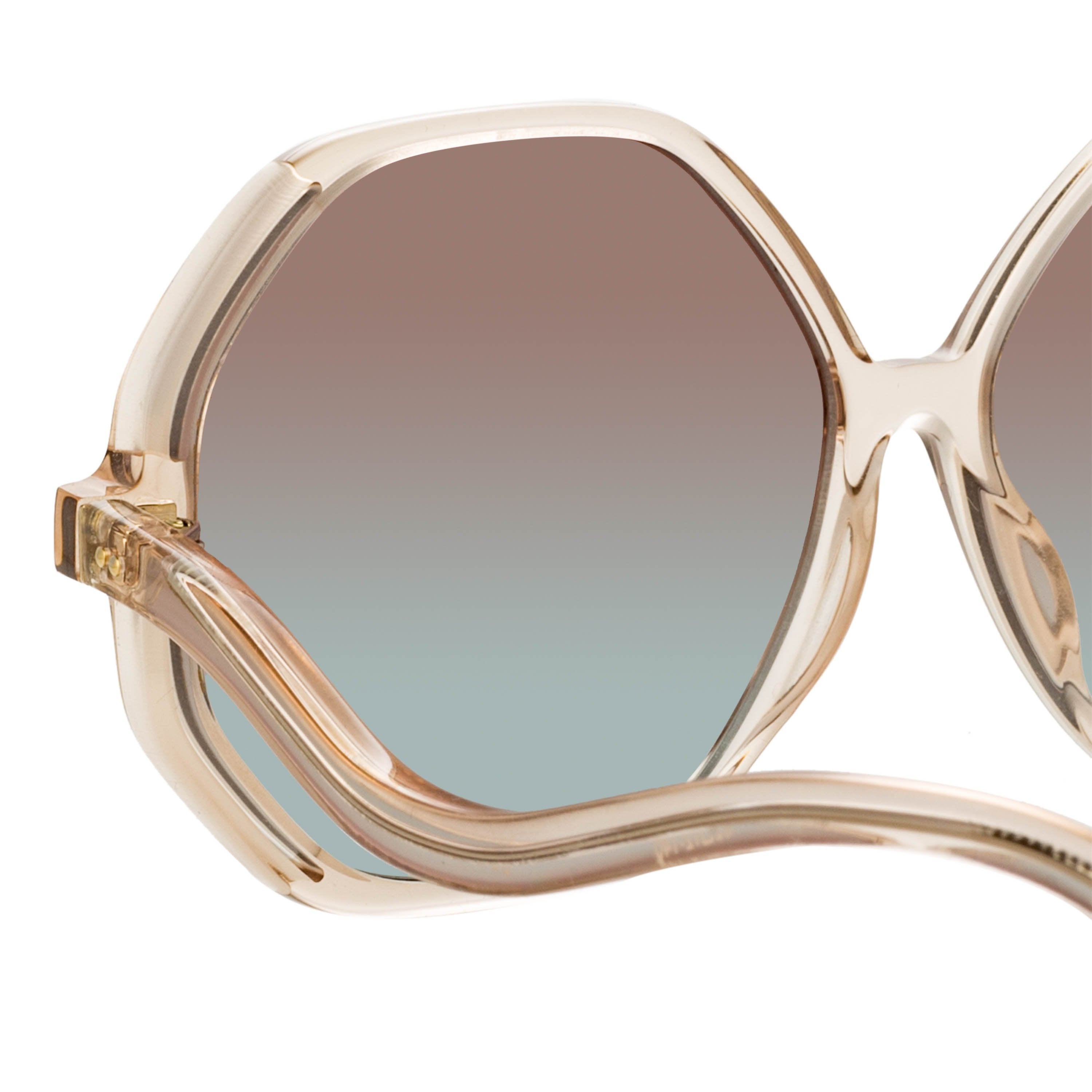 Color_LFL1058C4SUN - Una Oversized Sunglasses in Ash
