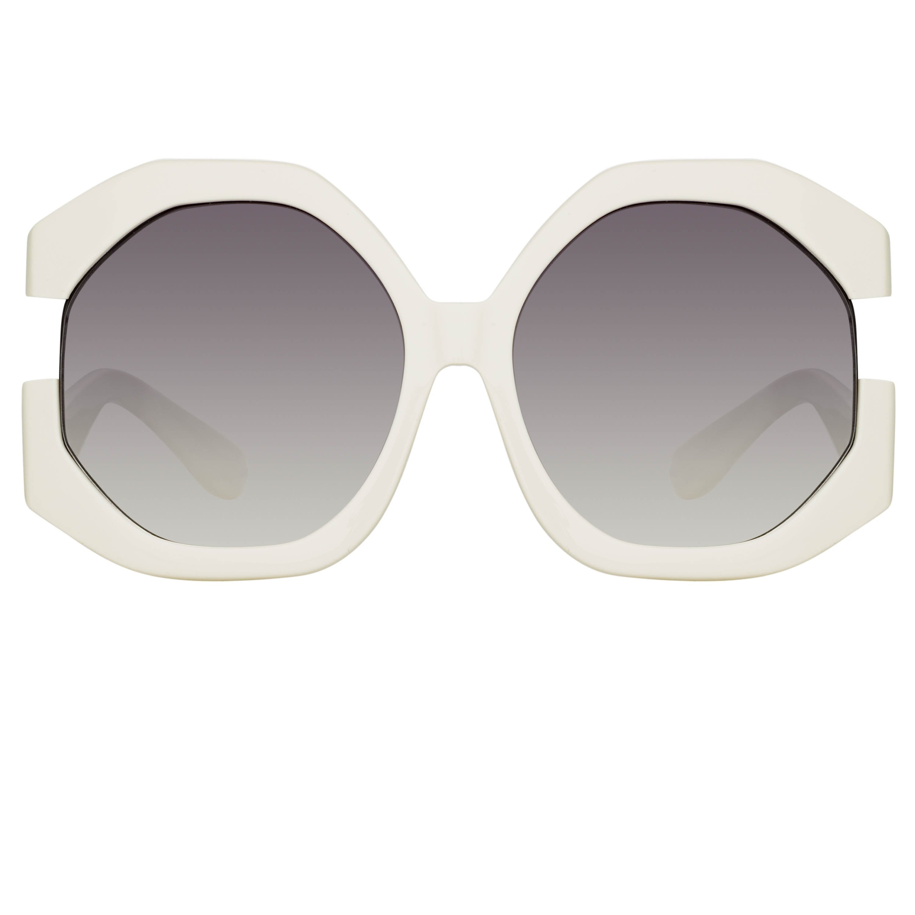 Color_LFL1071C3SUN - Bardot Oversized Sunglasses in White