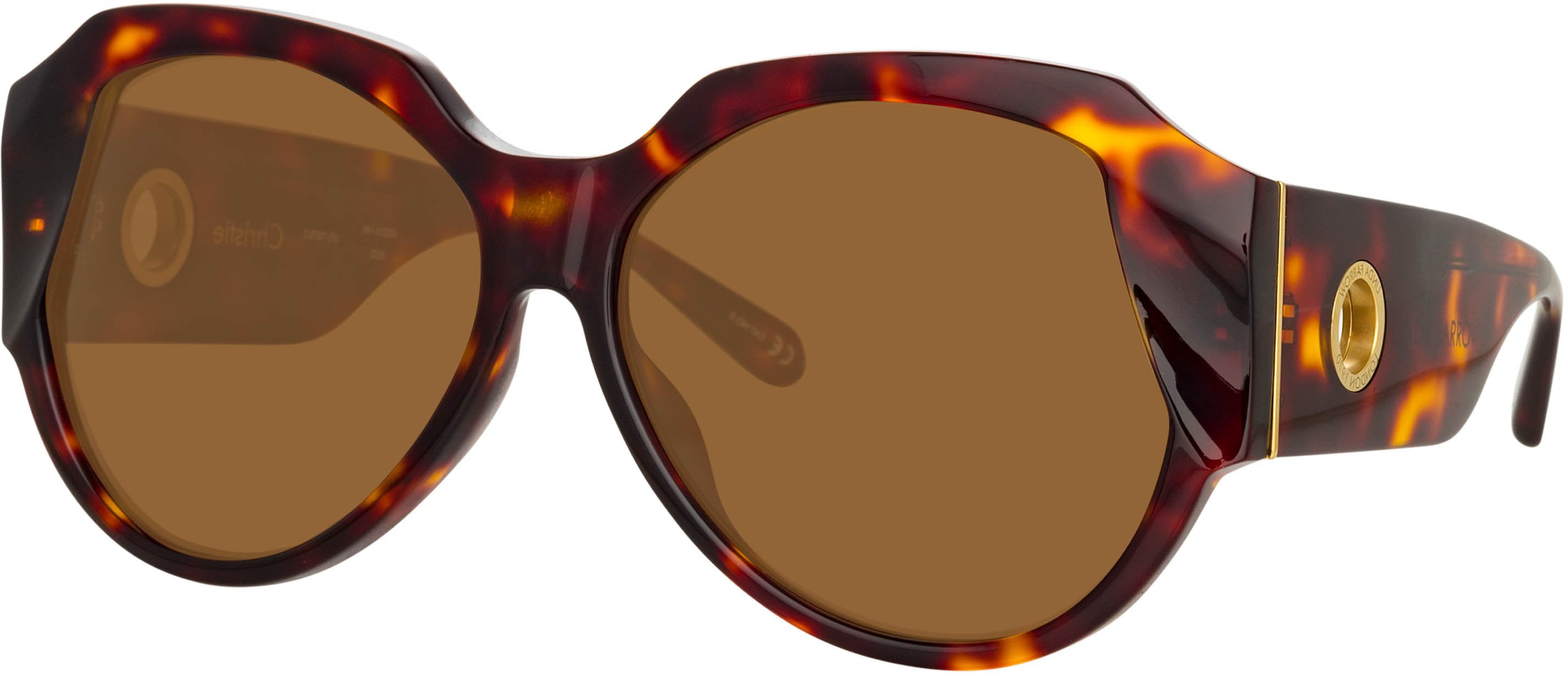 Color_LFL1073C2SUN - Christie Oversized Sunglasses in Tortoiseshell