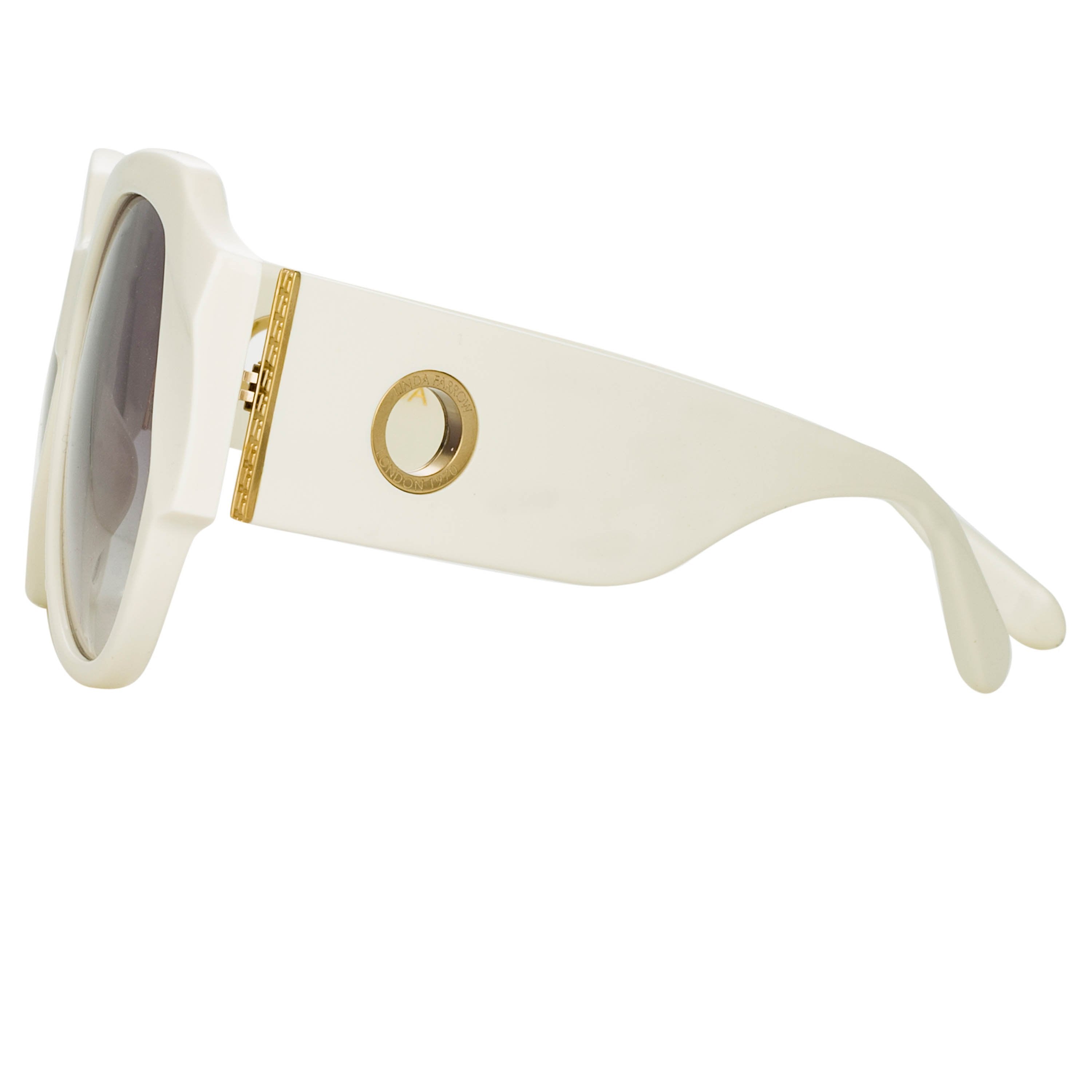 Color_LFL1073C5SUN - Christie Oversized Sunglasses in White