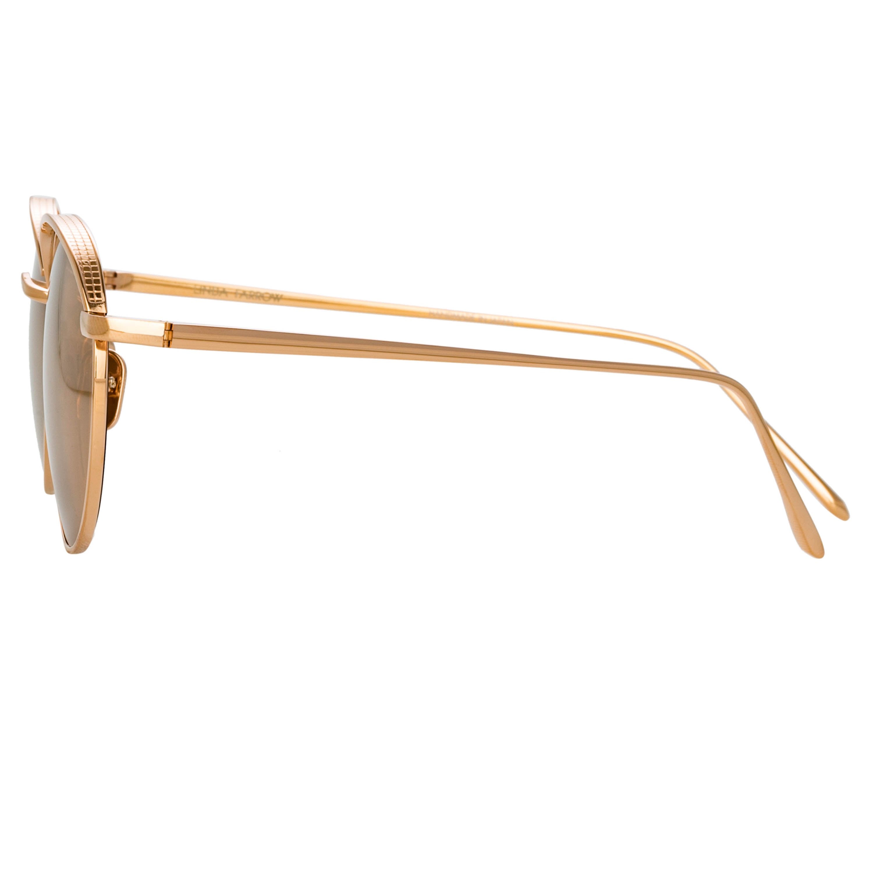 Color_LFL1076C4SUN - Marlon Oval Sunglasses in Rose Gold