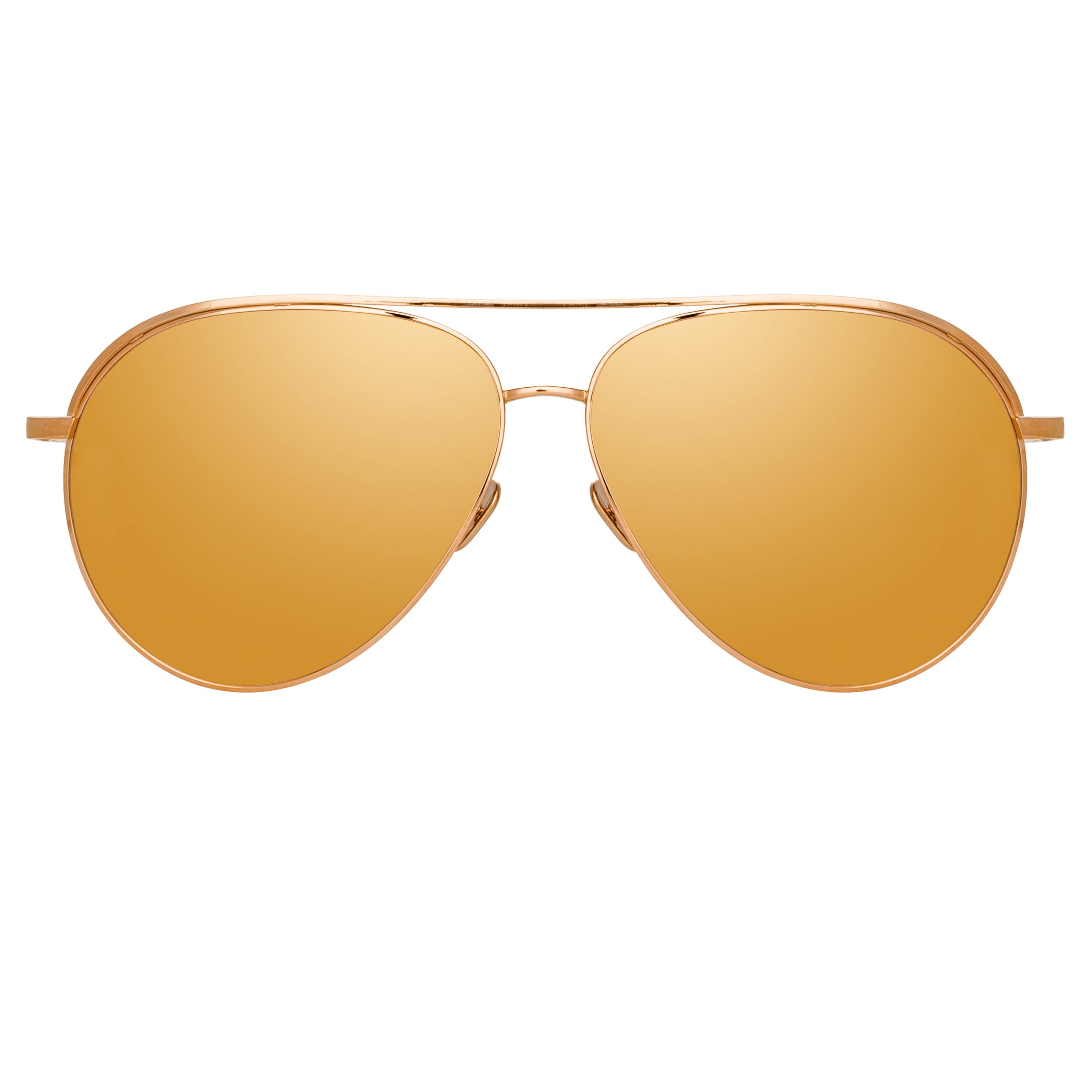Color_LFL1078C5SUN - Roberts Aviator Sunglasses in Rose Gold