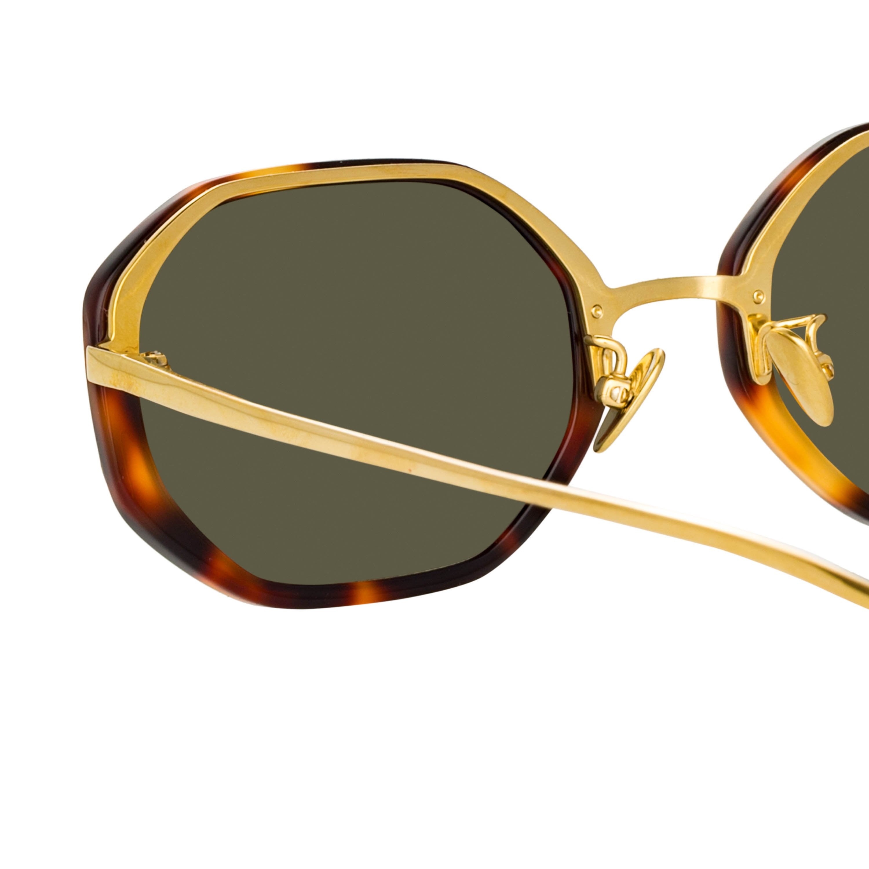 Color_LFL1084C2SUN - Tyler Angular Sunglasses in Tortoiseshell