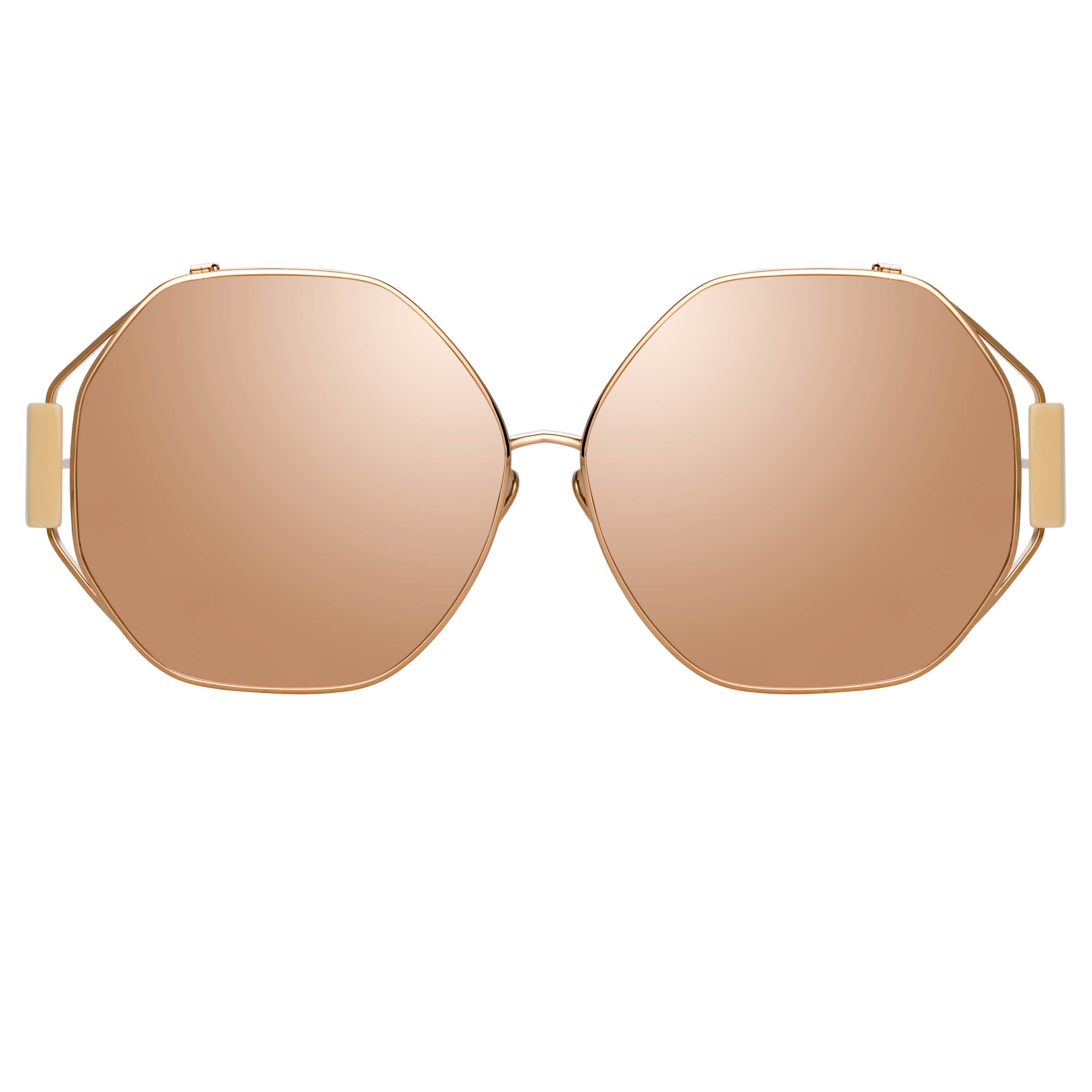 Color_LFL1089C4SUN - Marie Oversized Sunglasses in Rose Gold