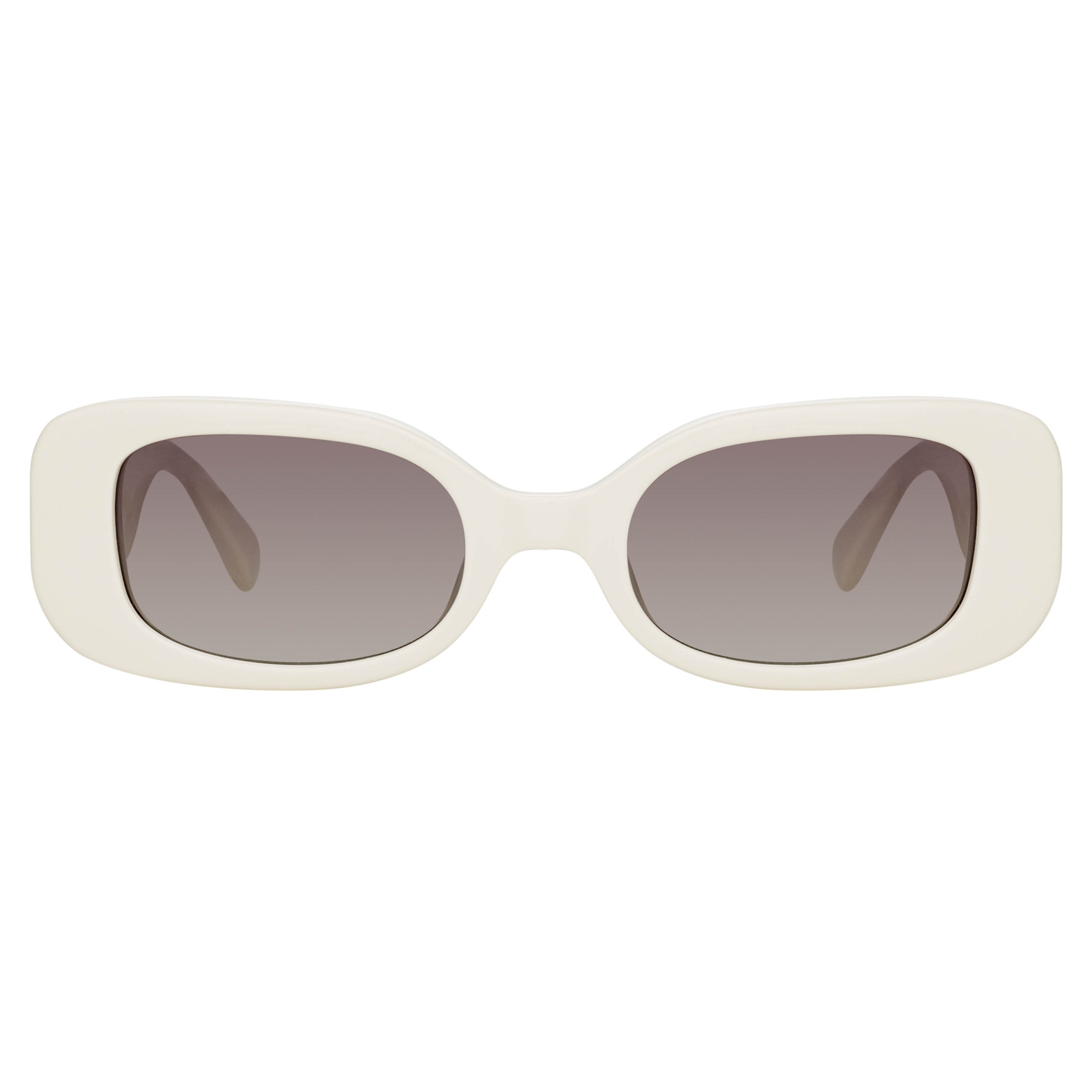 Color_LFL1117C3SUN - Lola Rectangular Sunglasses in White