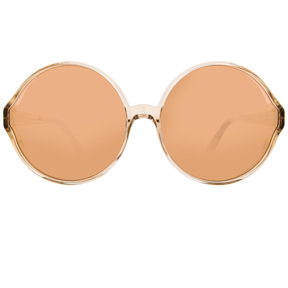 Color_LFL657C5SUN - Linda Farrow 657 C5 Round Sunglasses