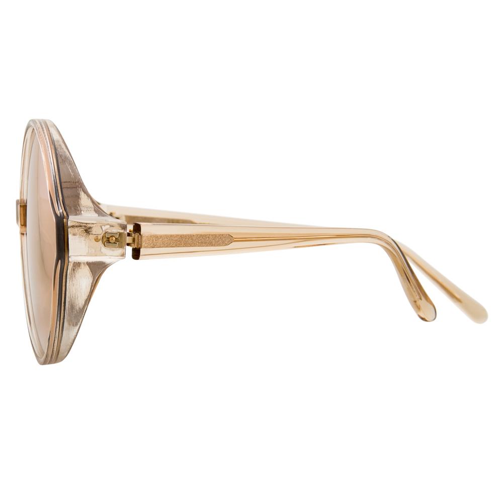 Color_LFL657C5SUN - Linda Farrow 657 C5 Round Sunglasses